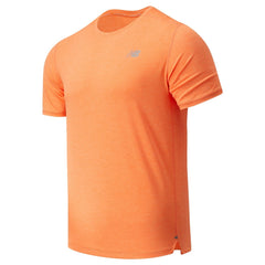 New Balance Men Impact Run Short Sleeve Citrus Punch MT01234-CP1 - T-SHIRTS - Canada