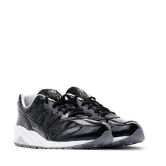 NEW BALANCE REVLITE WOMEN PATENT LEATHER BLACK SILVER WRT580MT - FOOTWEAR - Solestop.com - Canada