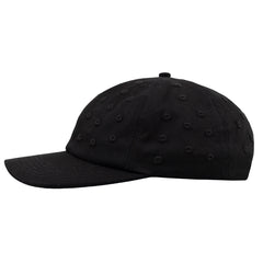 Pleasures Eyelet Snapback Black - HEADWEAR - Canada