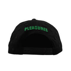 Pleasures Eyelet Snapback Black - HEADWEAR - Canada