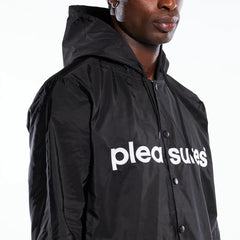 Pleasures Men Keys Coaches Jacket Black - OUTERWEAR - Canada