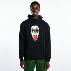 Pleasures Men Mouth Hoodie Black - SWEATERS - Canada