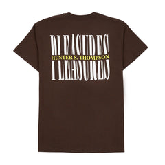 Pleasures Men No Smoking T-Shirt Brown - T-SHIRTS - Canada