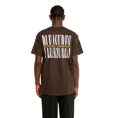 Pleasures Men No Smoking T-Shirt Brown - T-SHIRTS - Canada