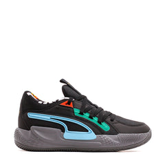 Puma Men Court Rider Chaos Block Party Black Cast Iron 378265-01 - FOOTWEAR - Canada