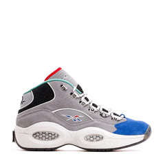 Reebok Classics Men Question Mid Allen Iverson Draft Night Grey Blue GZ7283 - FOOTWEAR - Canada