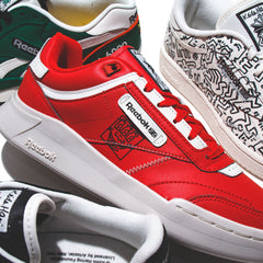 Reebok Classics Men x Keith Haring Club C Legacy Red Chalk GZ1459 - FOOTWEAR - Canada