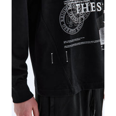 Reigning Champ Men Knit Mid Wt Jersey S04 Source Long Sleeve Black RC-2239-BLK - SWEATERS - Canada