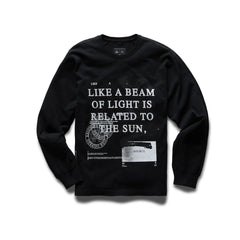 Reigning Champ Men Knit Mid Wt Jersey S04 Source Long Sleeve Black RC-2239-BLK - SWEATERS - Canada