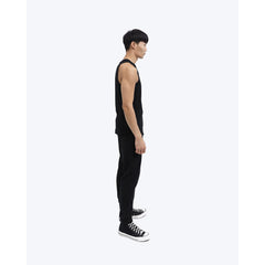 Reigning Champ Men Knit Ringspun Jersey Tank Top Black RC-1072-BLK - TANK TOPS - Canada