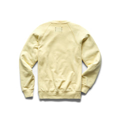 Reigning Champ Men Lt Wt Terry Drop Cap Relaxed Crewneck Citron RC-3795-CIT - SWEATERS - Canada