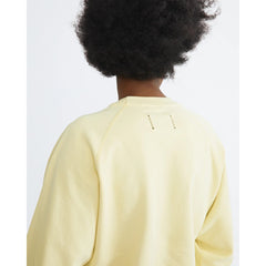 Reigning Champ Men Lt Wt Terry Drop Cap Relaxed Crewneck Citron RC-3795-CIT - SWEATERS - Canada