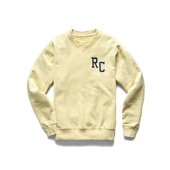 Reigning Champ Men Lt Wt Terry Drop Cap Relaxed Crewneck Citron RC-3795-CIT - SWEATERS - Canada