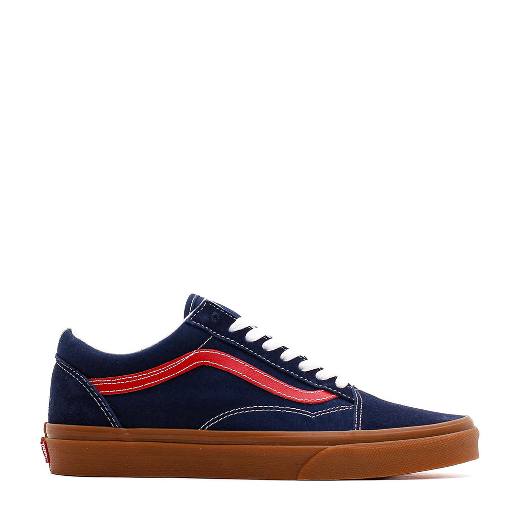 Vans Men UA Old Skool Gum Dress Blues Chili Pepper Solestop